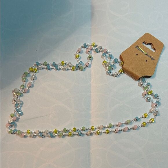 Multicolor Beaded Necklace - Picture 1 of 2